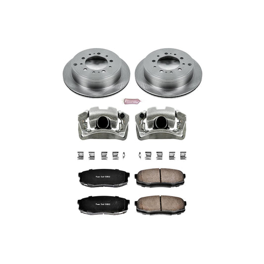 Power Stop Z17 Evolution Plus Stock Replacement Brake Kits with Calipers KCOE3073