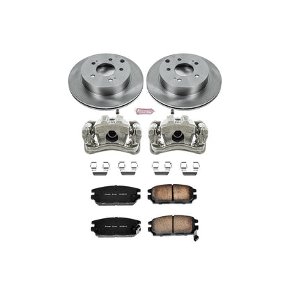 Power Stop Z17 Evolution Plus Stock Replacement Brake Kits with Calipers KCOE3079
