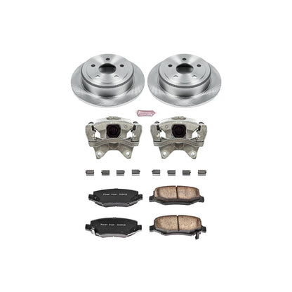 Power Stop Z17 Evolution Plus Stock Replacement Brake Kits with Calipers KCOE3090