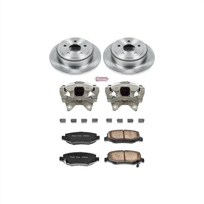 Power Stop Z17 Evolution Plus Stock Replacement Brake Kits with Calipers KCOE3090