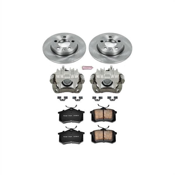 Power Stop Z17 Evolution Plus Stock Replacement Brake Kits with Calipers KCOE3093