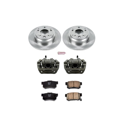 Power Stop Z17 Evolution Plus Stock Replacement Brake Kits with Calipers KCOE3153