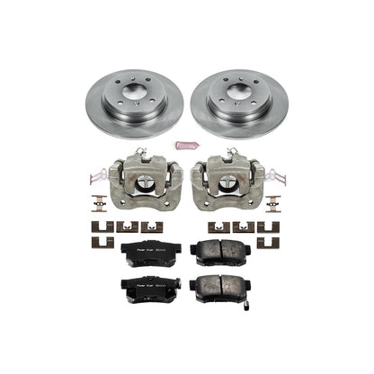Power Stop Z17 Evolution Plus Stock Replacement Brake Kits with Calipers KCOE407