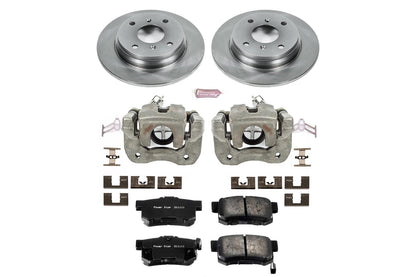Power Stop Z17 Evolution Plus Stock Replacement Brake Kits with Calipers KCOE407