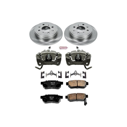 Power Stop Z17 Evolution Plus Stock Replacement Brake Kits with Calipers KCOE408