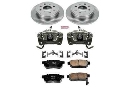 Power Stop Z17 Evolution Plus Stock Replacement Brake Kits with Calipers KCOE408