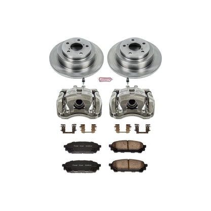 Power Stop Z17 Evolution Plus Stock Replacement Brake Kits with Calipers KCOE447