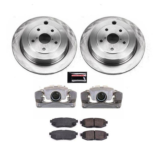 Power Stop Z17 Evolution Plus Stock Replacement Brake Kits with Calipers KCOE4645