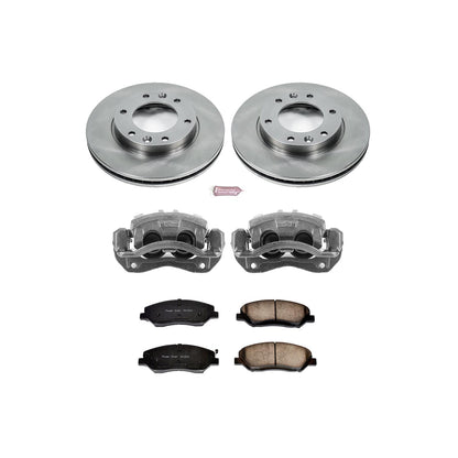 Power Stop Z17 Evolution Plus Stock Replacement Brake Kits with Calipers KCOE4664