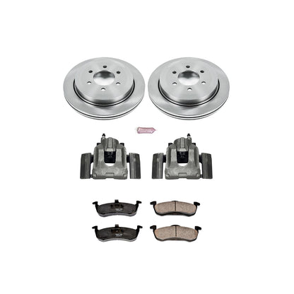 Power Stop Z17 Evolution Plus Stock Replacement Brake Kits with Calipers KCOE4683