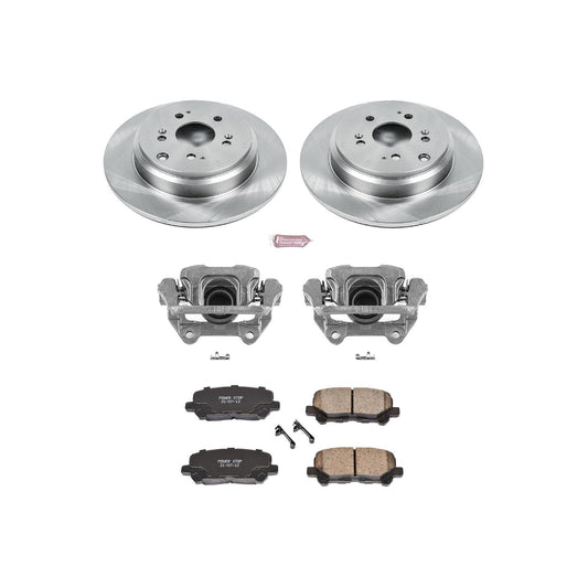 Power Stop Z17 Evolution Plus Stock Replacement Brake Kits with Calipers KCOE4685