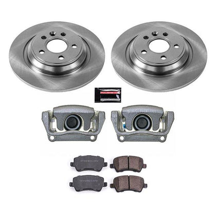 Power Stop Z17 Evolution Plus Stock Replacement Brake Kits with Calipers KCOE4704