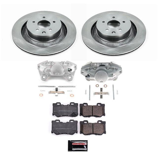 Power Stop Z17 Evolution Plus Stock Replacement Brake Kits with Calipers KCOE4732A