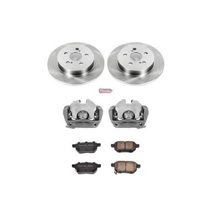 Power Stop Z17 Evolution Plus Stock Replacement Brake Kits with Calipers KCOE4736