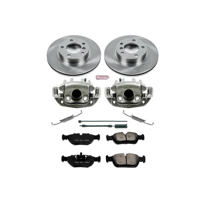 Power Stop Z17 Evolution Plus Stock Replacement Brake Kits with Calipers KCOE496
