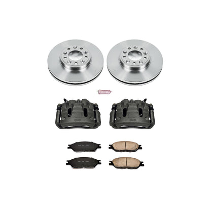 Power Stop Z17 Evolution Plus Stock Replacement Brake Kits with Calipers KCOE5205