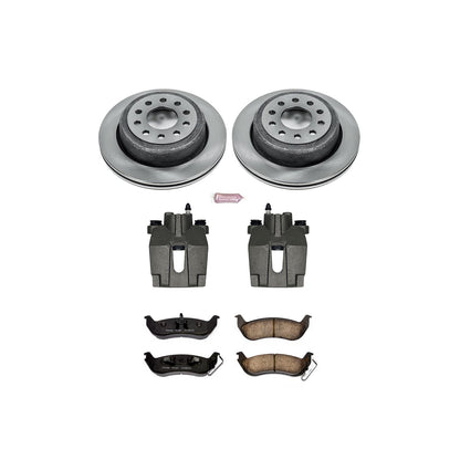 Power Stop Z17 Evolution Plus Stock Replacement Brake Kits with Calipers KCOE5293