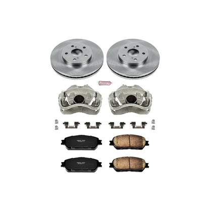 Power Stop Z17 Evolution Plus Stock Replacement Brake Kits with Calipers KCOE5438A
