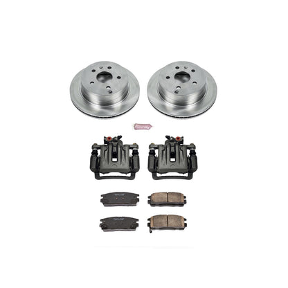 Power Stop Z17 Evolution Plus Stock Replacement Brake Kits with Calipers KCOE5558