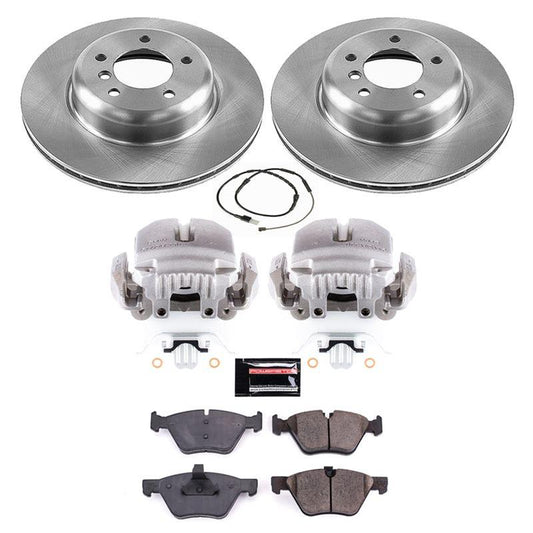 Power Stop Z17 Evolution Plus Stock Replacement Brake Kits with Calipers KCOE5691