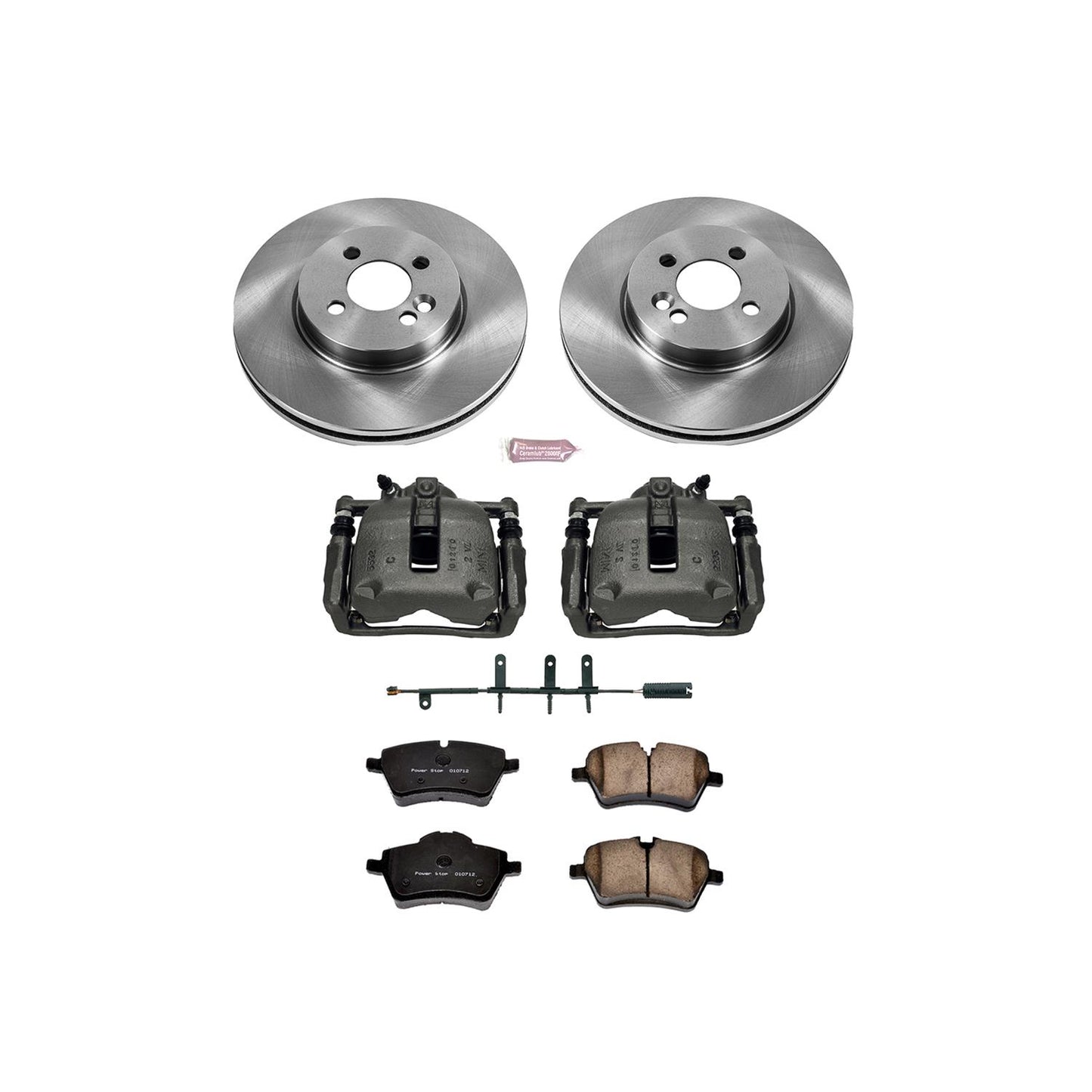 Power Stop Z17 Evolution Plus Stock Replacement Brake Kits with Calipers KCOE5784