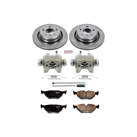 Power Stop Z17 Evolution Plus Stock Replacement Brake Kits with Calipers KCOE581