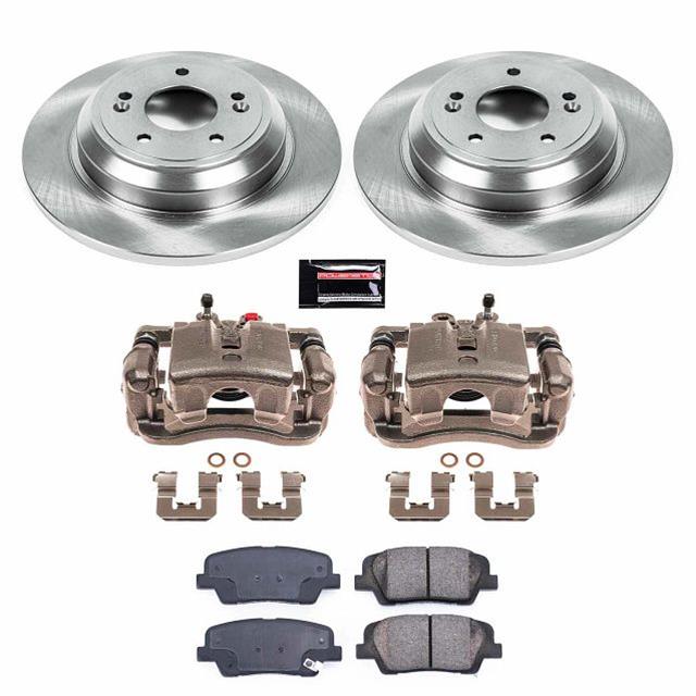 Power Stop Z17 Evolution Plus Stock Replacement Brake Kits with Calipers KCOE5847