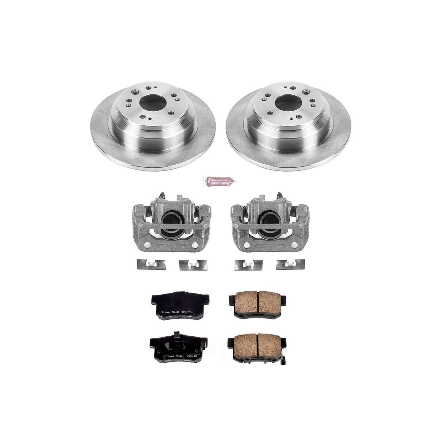 Power Stop Z17 Evolution Plus Stock Replacement Brake Kits with Calipers KCOE5859