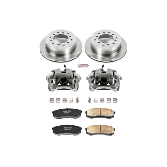 Power Stop Z17 Evolution Plus Stock Replacement Brake Kits with Calipers KCOE5875