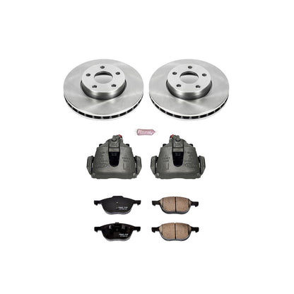 Power Stop Z17 Evolution Plus Stock Replacement Brake Kits with Calipers KCOE5976A