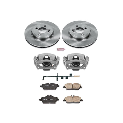 Power Stop Z17 Evolution Plus Stock Replacement Brake Kits with Calipers KCOE6066