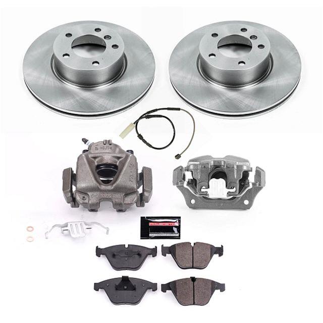 Power Stop Z17 Evolution Plus Stock Replacement Brake Kits with Calipers KCOE6073A