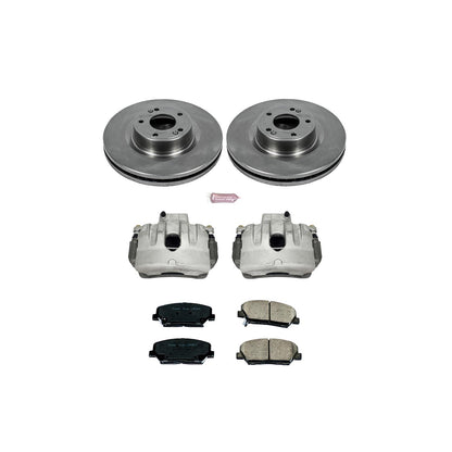 Power Stop Z17 Evolution Plus Stock Replacement Brake Kits with Calipers KCOE6169