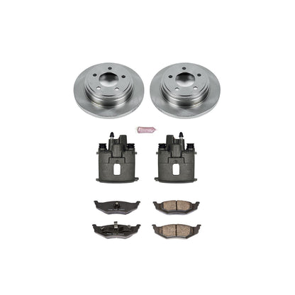Power Stop Z17 Evolution Plus Stock Replacement Brake Kits with Calipers KCOE6263