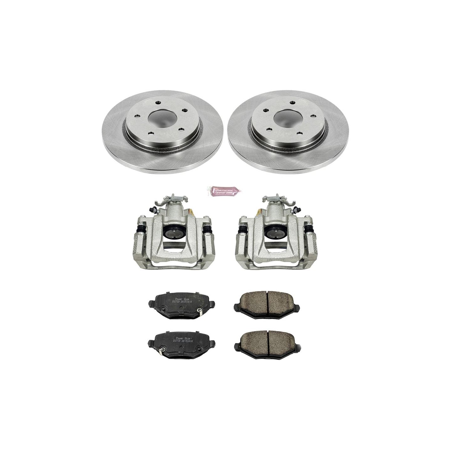 Power Stop Z17 Evolution Plus Stock Replacement Brake Kits with Calipers KCOE6544