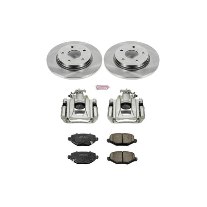 Power Stop Z17 Evolution Plus Stock Replacement Brake Kits with Calipers KCOE6544