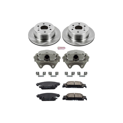 Power Stop Z17 Evolution Plus Stock Replacement Brake Kits with Calipers KCOE6562