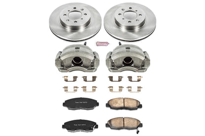 Power Stop Z17 Evolution Plus Stock Replacement Brake Kits with Calipers KCOE690A