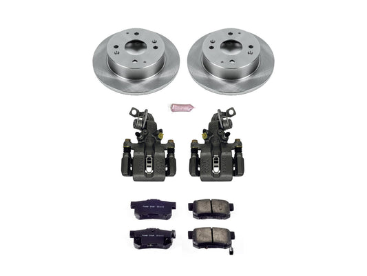 Power Stop Z17 Evolution Plus Stock Replacement Brake Kits with Calipers KCOE701