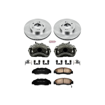Power Stop Z17 Evolution Plus Stock Replacement Brake Kits with Calipers KCOE704