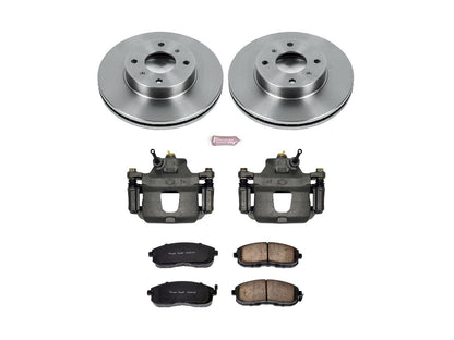 Power Stop Z17 Evolution Plus Stock Replacement Brake Kits with Calipers KCOE749