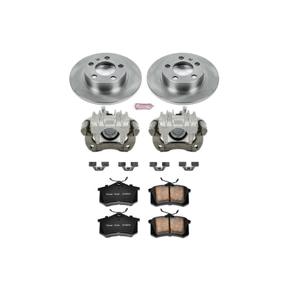 Power Stop Z17 Evolution Plus Stock Replacement Brake Kits with Calipers KCOE847