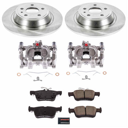 Power Stop Z17 Evolution Plus Stock Replacement Brake Kits with Calipers KCOE8533