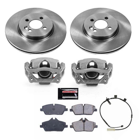 Power Stop Z17 Evolution Plus Stock Replacement Brake Kits with Calipers KCOE8842