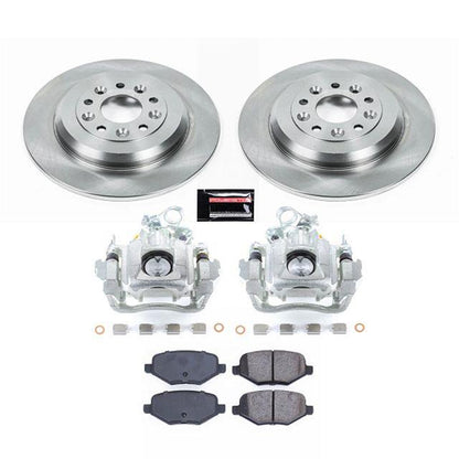 Power Stop Z17 Evolution Plus Stock Replacement Brake Kits with Calipers KCOE8846