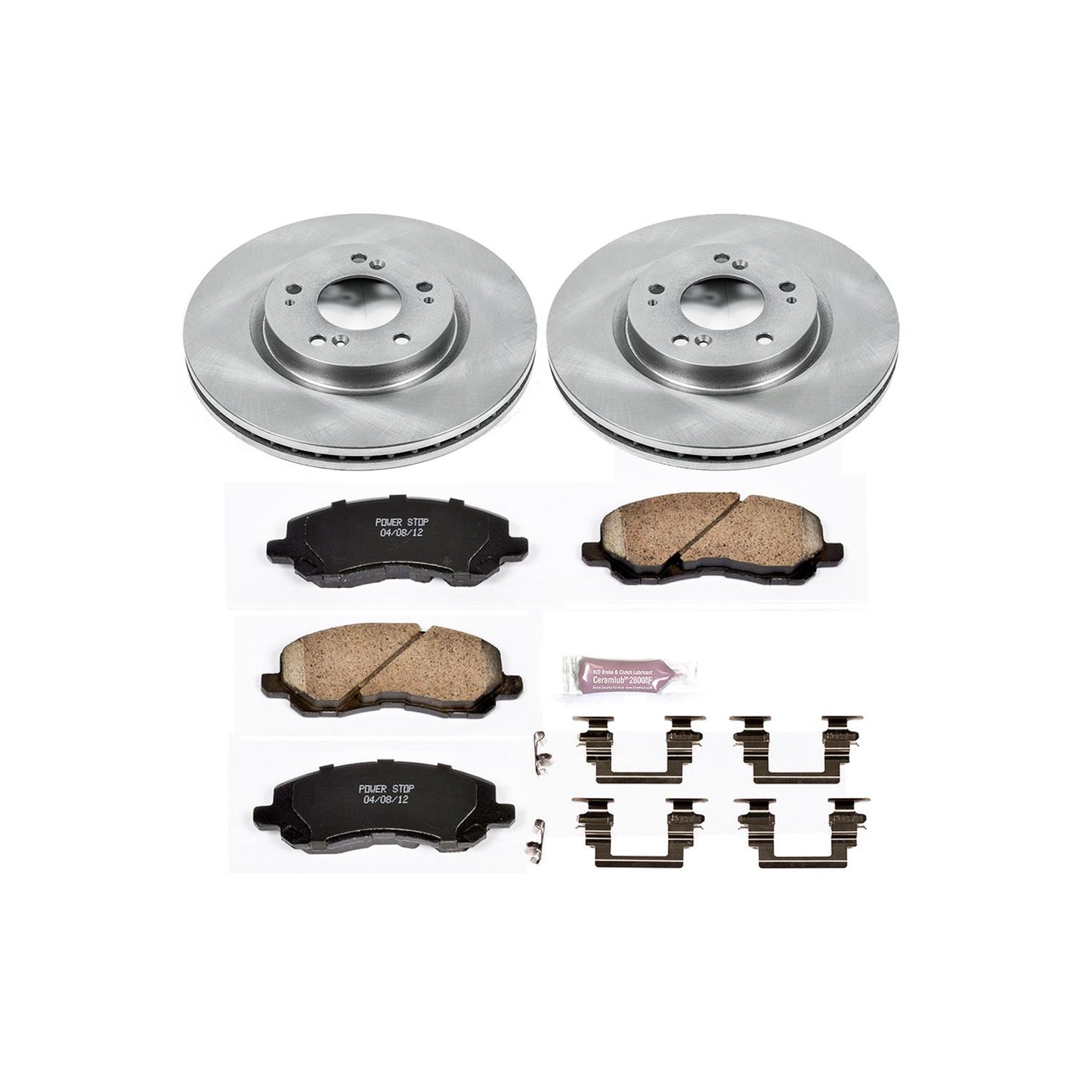 Power Stop Z17 Evolution Plus Stock Replacement Brake Kits KOE094
