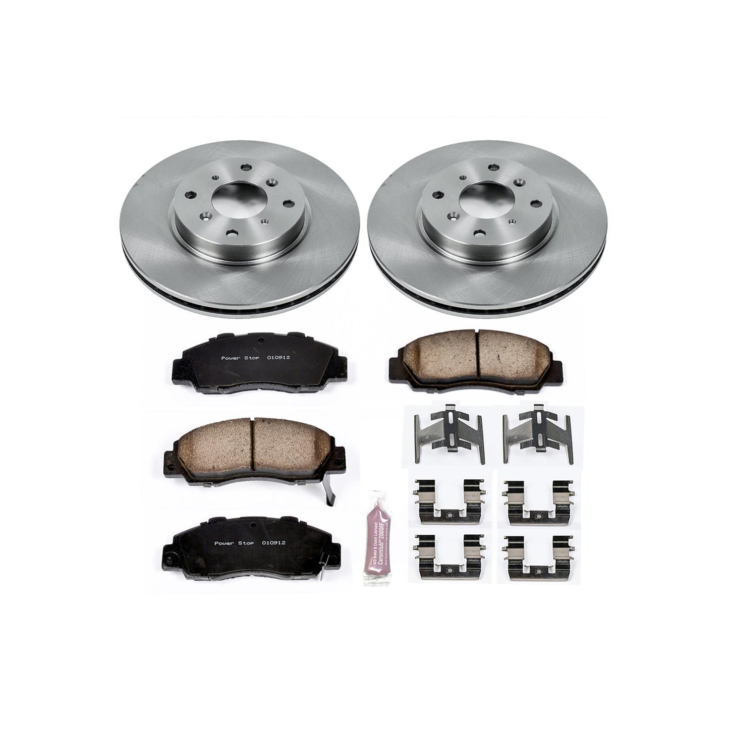 Power Stop Z17 Evolution Plus Stock Replacement Brake Kits KOE1037