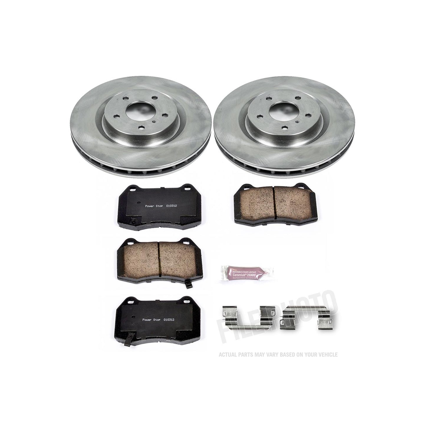 Power Stop Z17 Evolution Plus Stock Replacement Brake Kits KOE104
