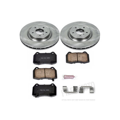 Power Stop Z17 Evolution Plus Stock Replacement Brake Kits KOE104