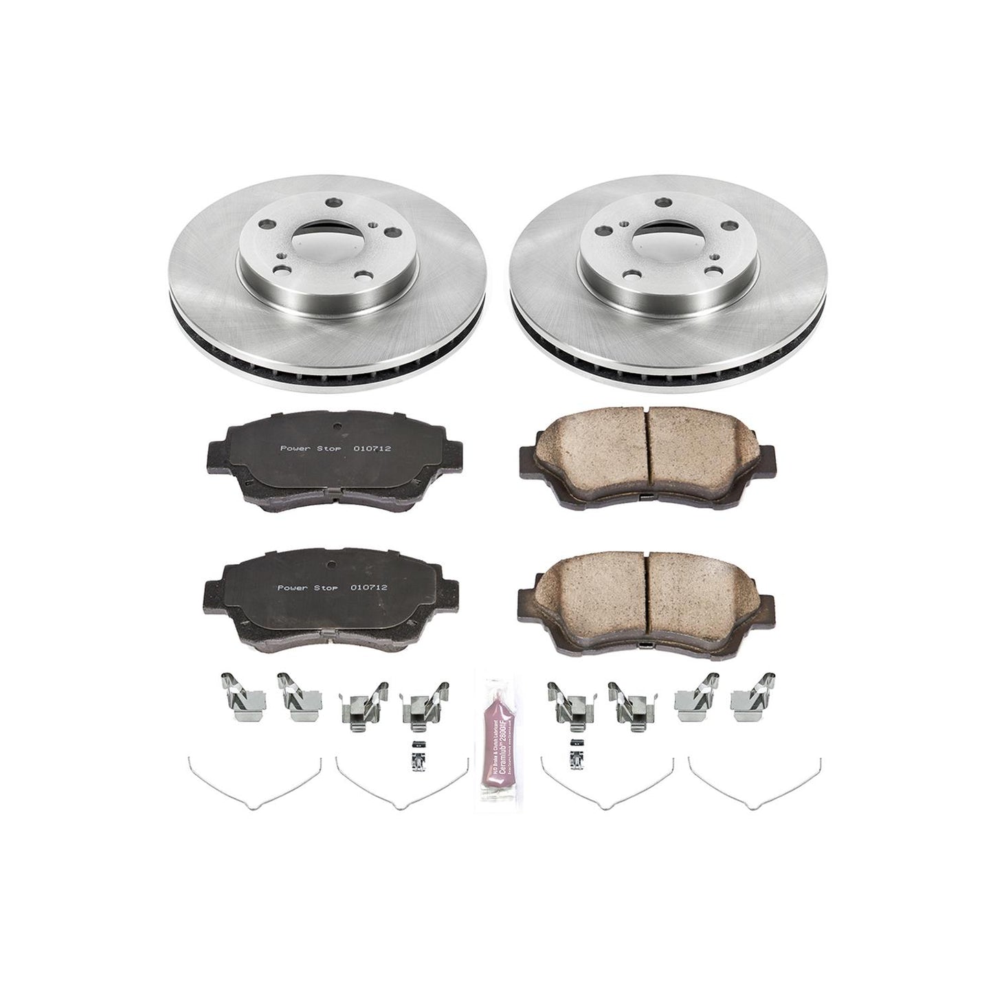 Power Stop Z17 Evolution Plus Stock Replacement Brake Kits KOE1054